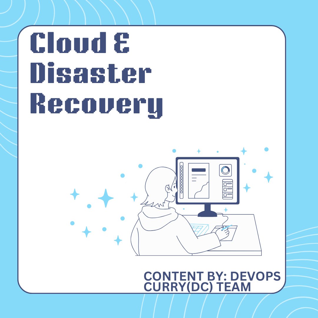 Empower your business with Cloud-based Disaster recovery strategies! Our latest posts sheds light on the  trends and best practices to keep your data safe and operations running smoothly. 
Read below 👇 
rb.gy/ccu5i7
#Devopscurry #Devopscurry2024 #DCTeam  #DevOps