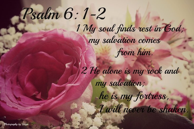 MY SOUL FINDS REST IN GOD ALONE