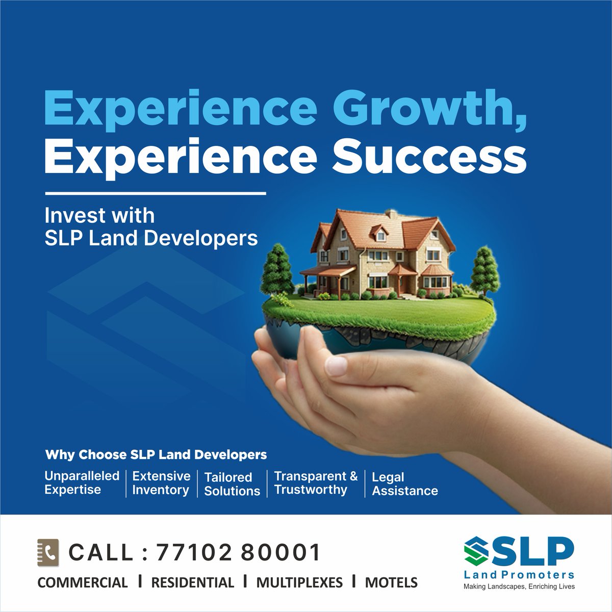 Plant the seeds of success with SLP Land Developers. Our commitment to excellence and innovation ensures that your investments thrive in a competitive market. Don't just invest – experience growth with us!
#SLPLandDevelopers #DreamHome #propertyinvestor #plot #CommercialSpaces