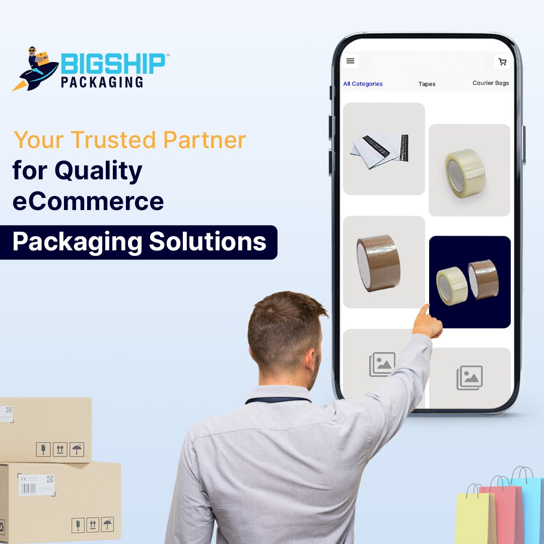 Elevate your brand's presentation and shipping experience with our high-quality packaging solutions.
.
.
.
.
#eCommercePackaging #OneStopShop #QualitySolutions #ShippingSolutions #PackagingPerfection #BigshipPackaging