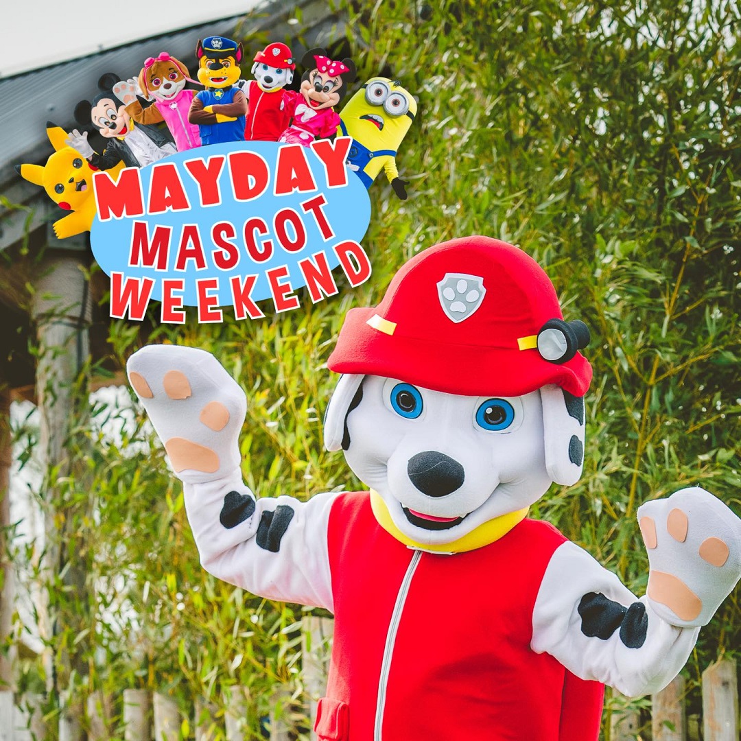 🎉 Get ready to meet your favourite mascots at the Mayday Mascot Weekend! 📅 4 - 6 May Join @NFAdventureFarm for a fun-filled weekend of laughter, excitement, and unforgettable memories. There's a mascot for everyone to cheer for. Book your tickets here ⬇️ ow.ly/bNpO50Rqt9w