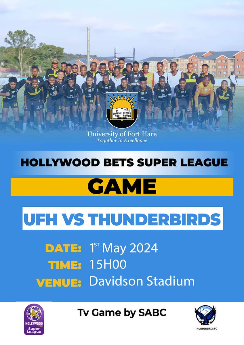 Today, our national league women's soccer team will playing against Thunderbirds. Good luck ladies ! ⏲️ 15:00 🏟 Davidson Stadium #HollywoodBetsSuperLegue #BabyWolves