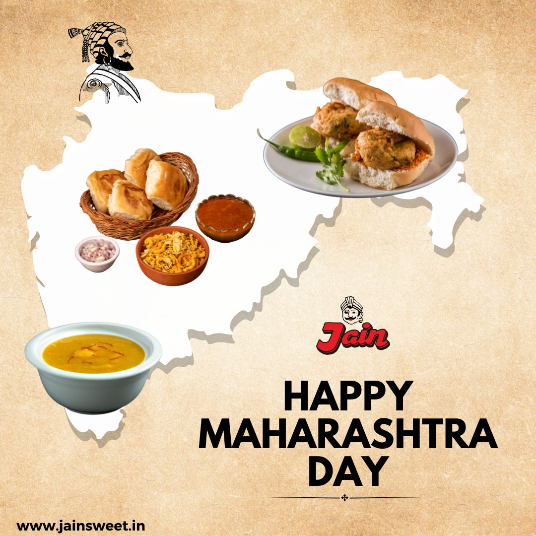 Let’s celebrate the pride and heritage of Maharashtra! Happy Maharashtra Day! 
#kaju #kandivali #happywedding #pavbhaji #maharashtra  #jalebifafda #macrotechplanet #mumbaifoodicious #maharashtraday #maharashtradin #jainfood #orderonline #kajuroll #tagfriends #jainsweets #lassi