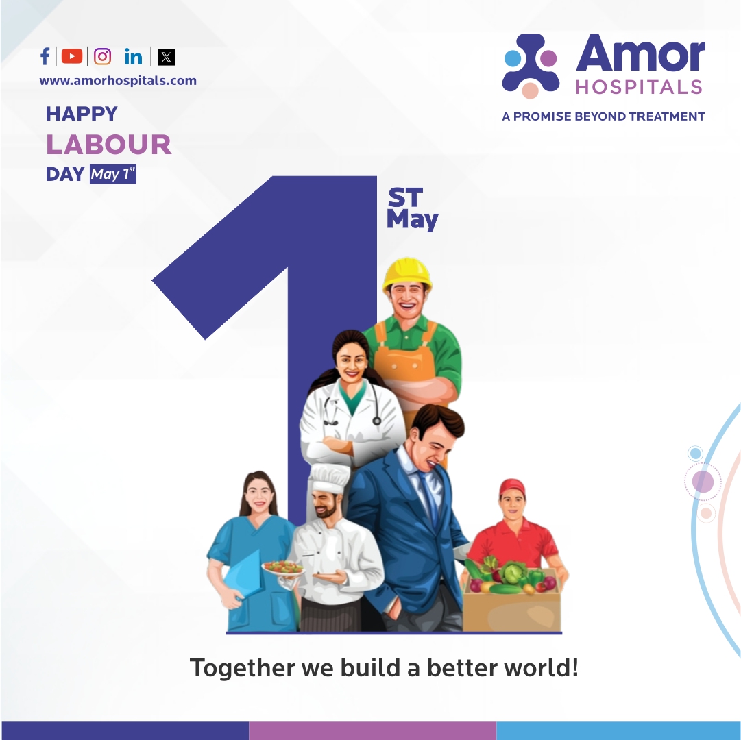 𝐇𝐀𝐏𝐏𝐘 𝐋𝐀𝐁𝐎𝐔𝐑 𝐃𝐀𝐘 
Together we build a better world!

#happylabourday #labourday #realheroes #india #heroesofindia #safetyfirst #salutetoheroes #healthcareheroes #amorhospitals #kukatpally #hyderabad #medicalcare #thankyouheroes #gratitude #bravery #healthcareworkers