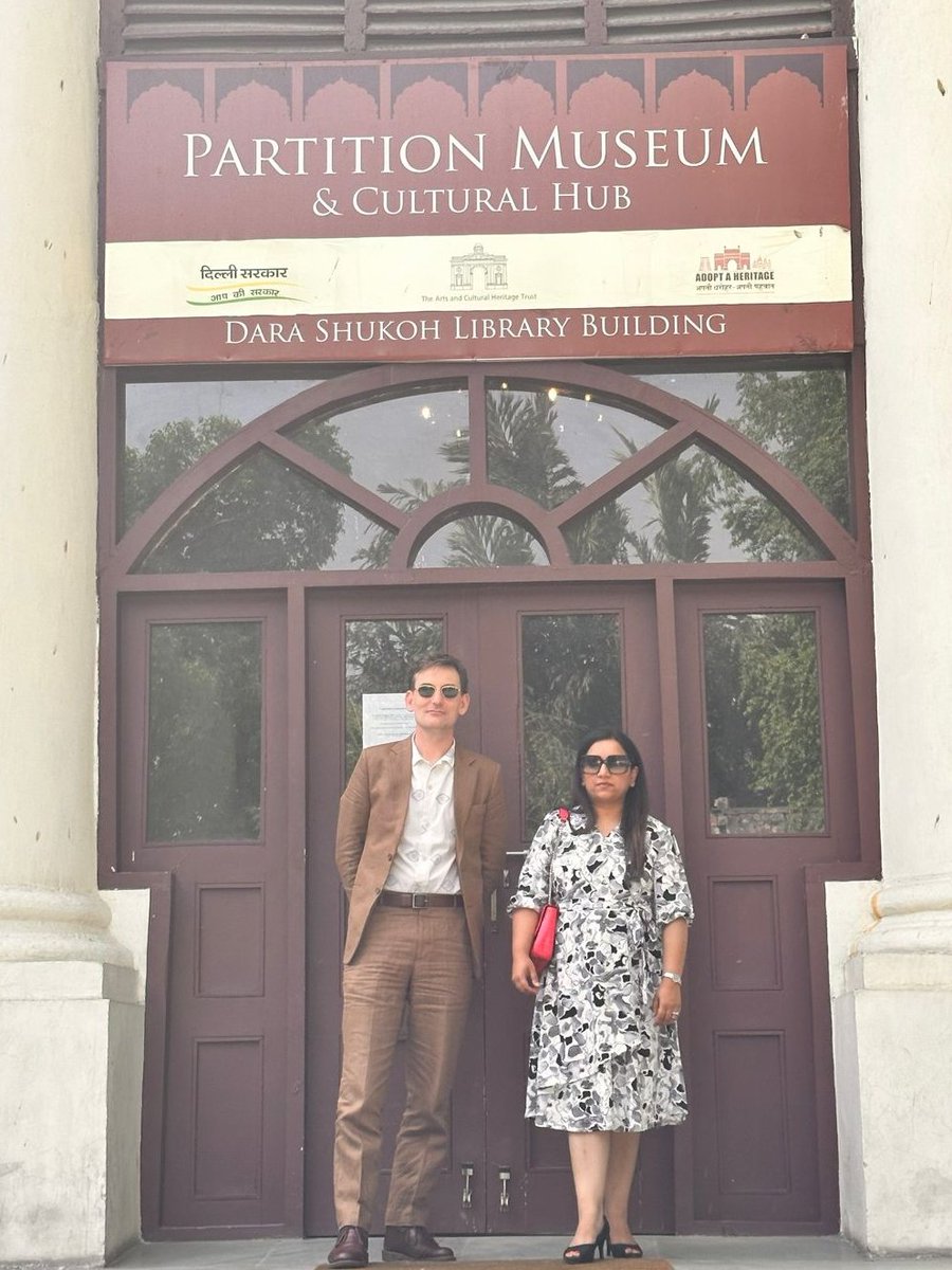 Great to see Dr Ben @kyneswood visiting our new India Hub!🌎🇮🇳 His expertise in digital archiving (@covdig) has him engaged in productive discussions with key stakeholders in the field of #arts and culture in India. Watch this space - something very exciting is on the way.🤩📷