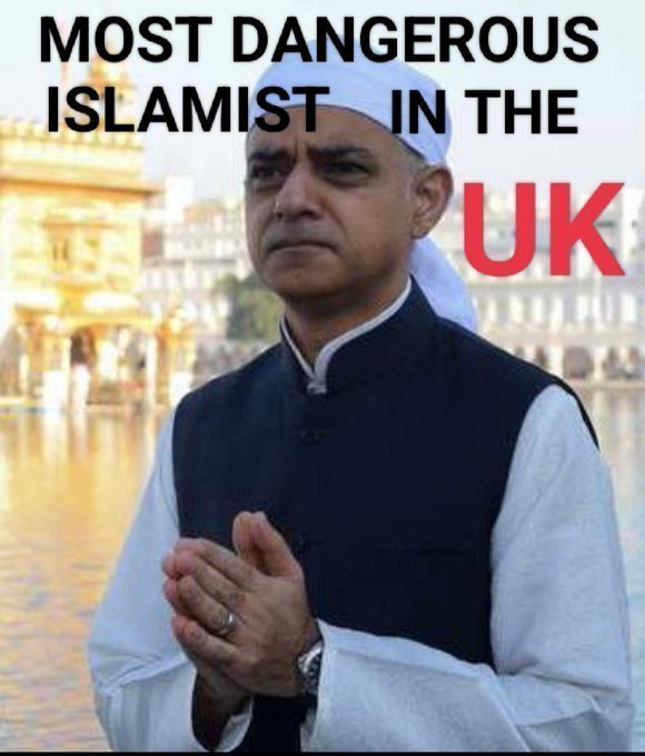 #GetKhanOut the Islamist has turned the Met Police into a force to attack the English🏴󠁧󠁢󠁥󠁮󠁧󠁿 people while allowing Islamists,BLM and Just Stop Oil agitators a free reign to abuse our nation and its history and to obstruct the British people in their daily lives. #Shameful