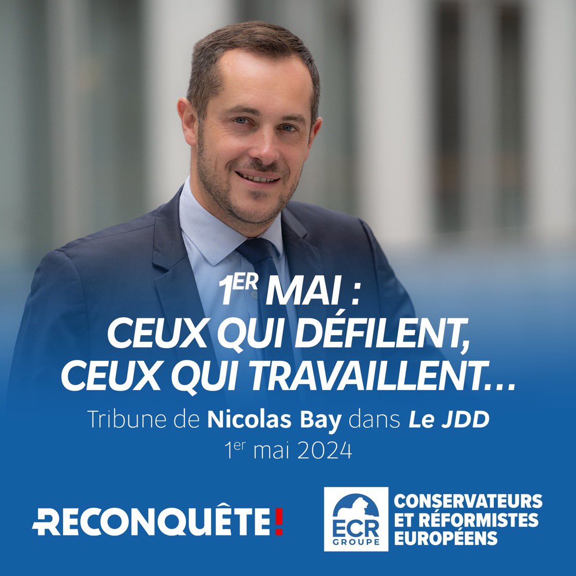 ✍🏻 « À force d’être gouvernée par des incapables, la 🇫🇷 est devenue un paradis pour les parasites et les délinquants, qui sont souvent les mêmes, sur le dos des travailleurs et des classes moyennes. » #NicolasBay

👉🏻ow.ly/29qu105ro5f

#VotezMarion🚀
#Zemmour #Reconquête💤🌿