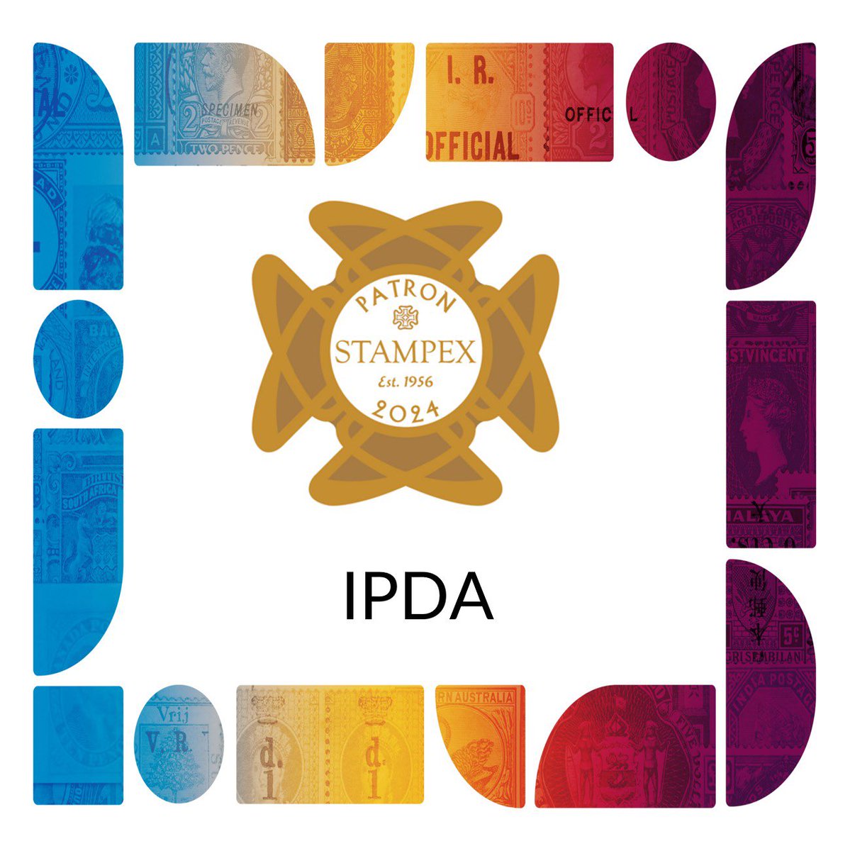 Thank you to Robert N. Pope, Marcus Orsi, and IPDA for becoming Patrons of Stampex 2024! 

We love everything about Stampex &amp; Virtual Stampex.
If you do too, you can become a Patron, or give the gift of Patronage to a friend or colleague.
​
Our 2024 Patronage programme is part of