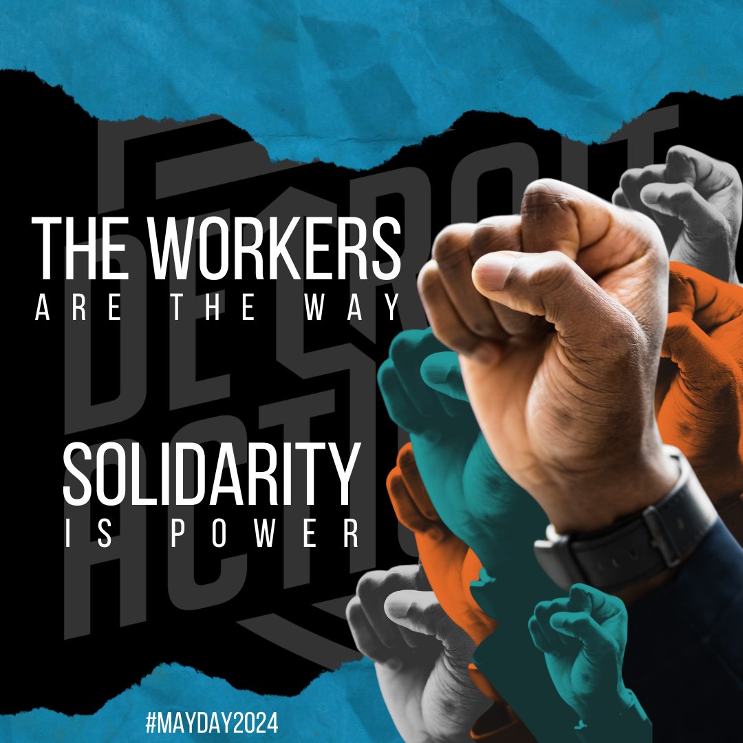 Did you know that May Day was born out of the 8-hour workday movement in Chicago in the 1880s? A 🧵: #detroitaction #MayDay #workers #unionpower #solidarity #labororganizing #communityorganizing #buildingpower #changemakers