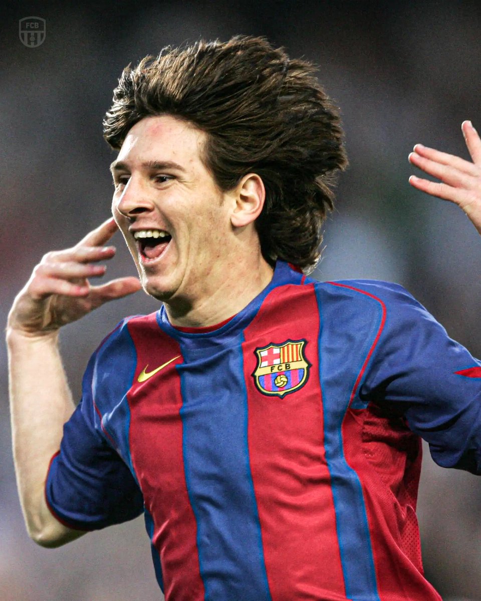 forcabarca_ar's tweet image. في مثل هذا اليوم، اول هدف للأسطورة ميسي