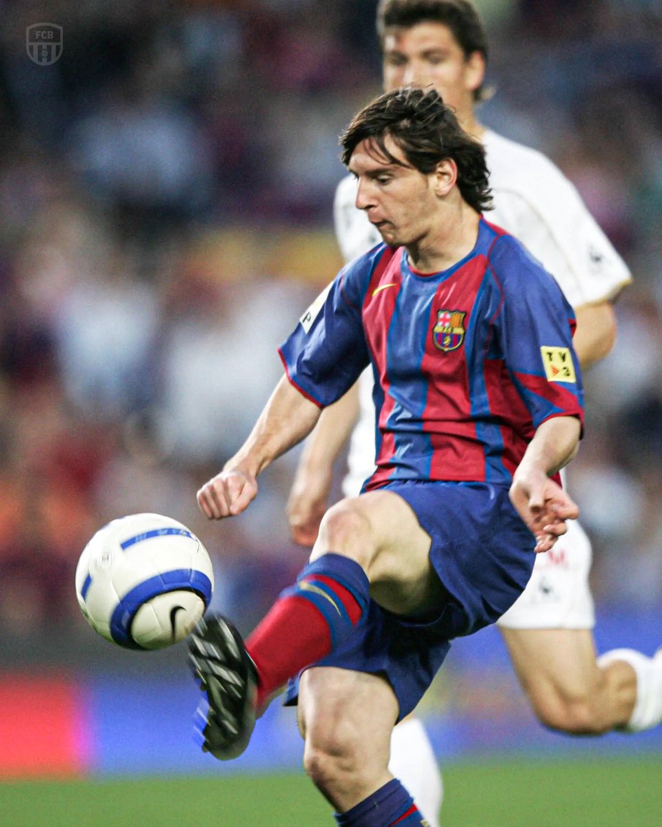 forcabarca_ar's tweet image. في مثل هذا اليوم، اول هدف للأسطورة ميسي