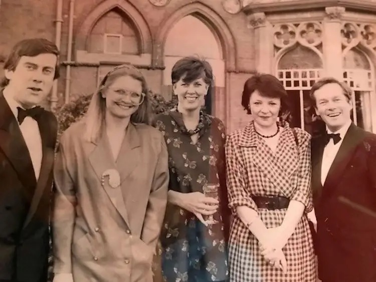 Jancis's diary this month details a lot of eating, a lot of travelling, a certain amount of visiting vineyards, and includes this lovely old photo of Gyles Brandreth, her, Prue Leith, Delia Smith and Glynn Christian in the 1980s! jancisrobinson.com/articles/janci…