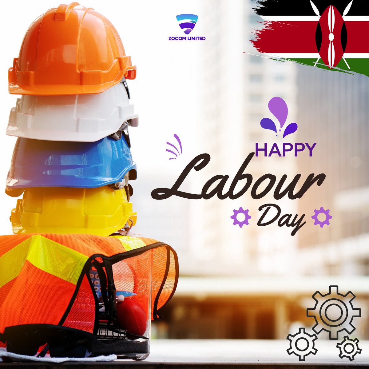 Today we celebrate the hard work and dedication of all Kenyan workers! It's because of you that our economy thrives. Enjoy your well-deserved rest and celebrate your achievements! 

 #CelebrateLabourDay #OurWorkforce #safetyfirst