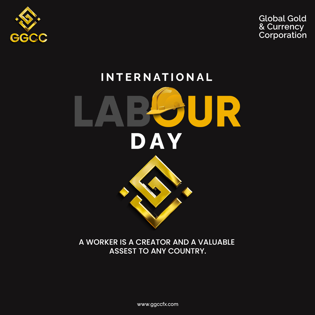 On this World Labour Day, we salute the efforts of workers everywhere, driving economies forward and shaping our global community.

#LabourDay #WorkersDay #GGCC #GlobalSolidarity #HardWorkPaysOff #Dedication #Progress  #CelebratingWorkers #Appreciation #LabourRights