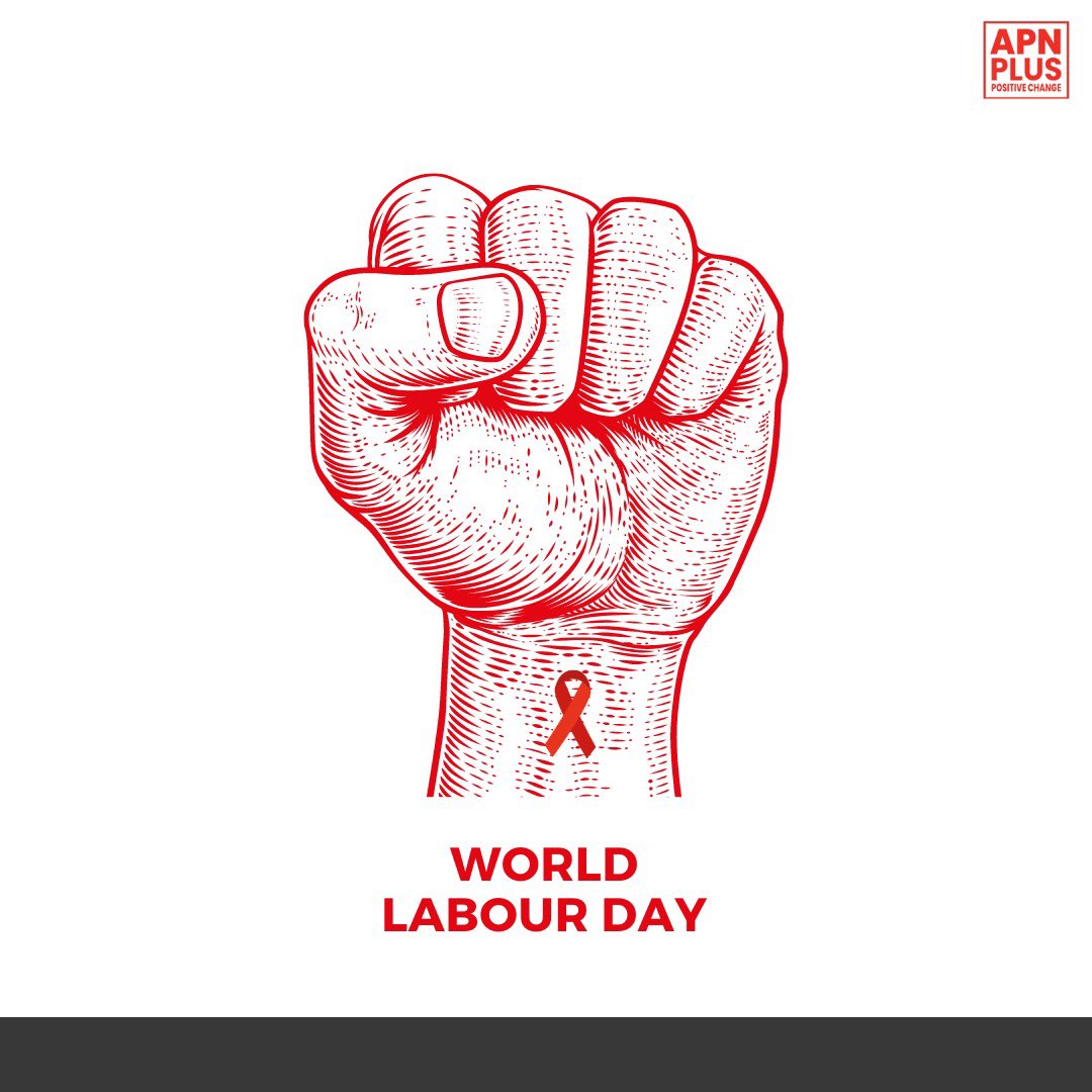 Every worker deserves dignity and respect, regardless of HIV status. On #WorldLabourDay, let's ensure non-discrimination in every workplace.

#EqualRights #EndStigma #APNPlus #PositiveChange