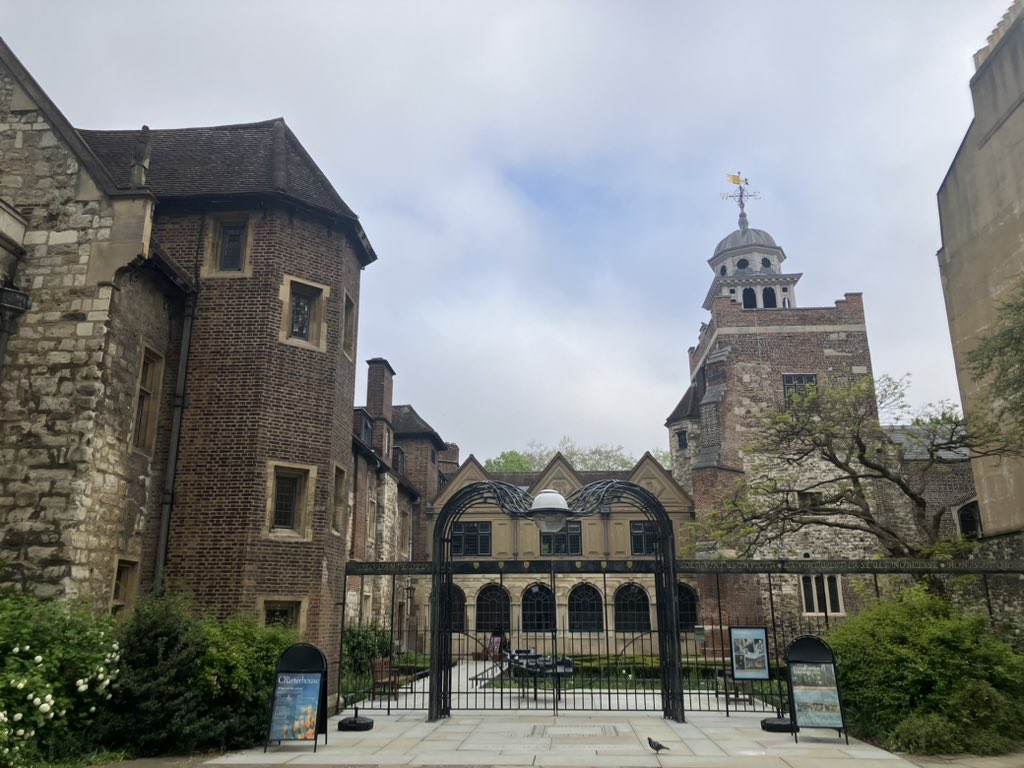 Very much looking forward to a day of #architecturalhistory today at the #seelyandpaget conference @CharterhouseEC1 . We’ve got speakers from @nationaltrust @EnglishHeritage @TheSAHGB @oxfordbrookes as well as architects who have recently restored S&P buildings.