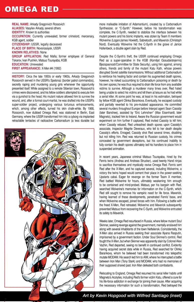 MaximilanMarvel's tweet image. Mutants of the world, unite!!

#XMen97
#SilverSamurai🇯🇵
#OmegaRed 🇷🇺