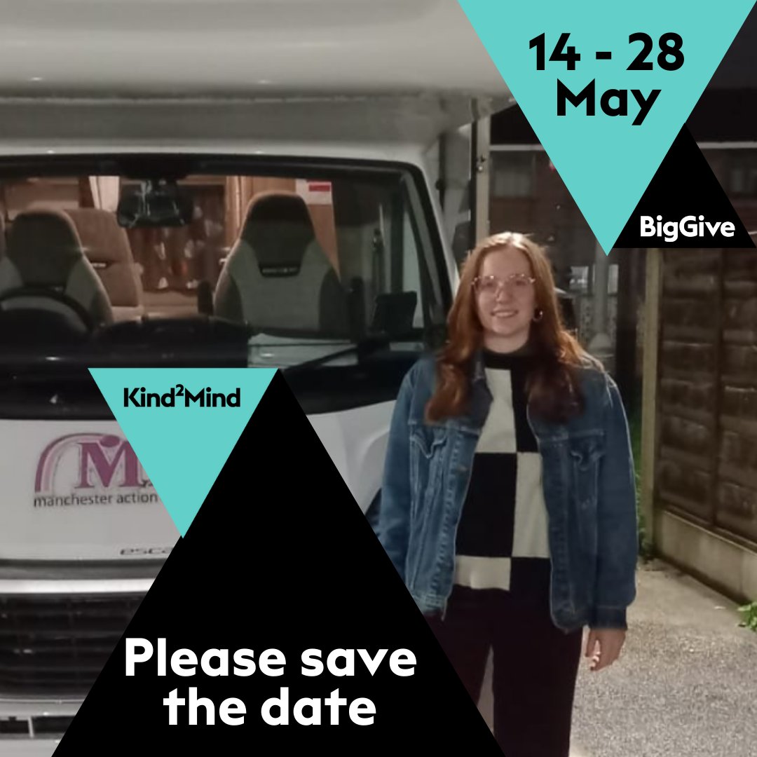 We're raising funds for a second MASH van! Our ambition is to take MASH to more women who are sex working in other parts of Greater Manchester. Huge thanks to @biggiveorg which has offered to double donations towards our new van between 14-28 May. Mark it in your cals!