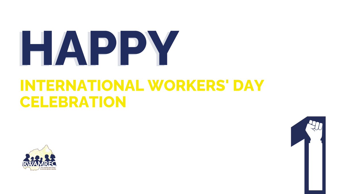 On this #LabourDay, RWAMREC expresses its heartfelt gratitude to every staff member and collaborator for their steadfast passion and dedication. We're celebrating the courage, devotion, and hard work to end gender inequality of outstanding individuals like you!