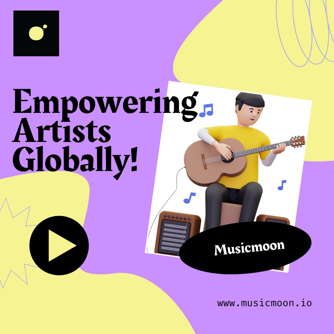 𝐎𝐮𝐫 𝐕𝐢𝐬𝐢𝐨𝐧:

A world where artists control their music and destiny.🌍🎤

Join our revolution and empower artists across the globe.

Let’s reshape the music industry together. 🚀

#EmpowerArtists #MusicRevolution #musicmoon #musiclover #web3 #nft #dao