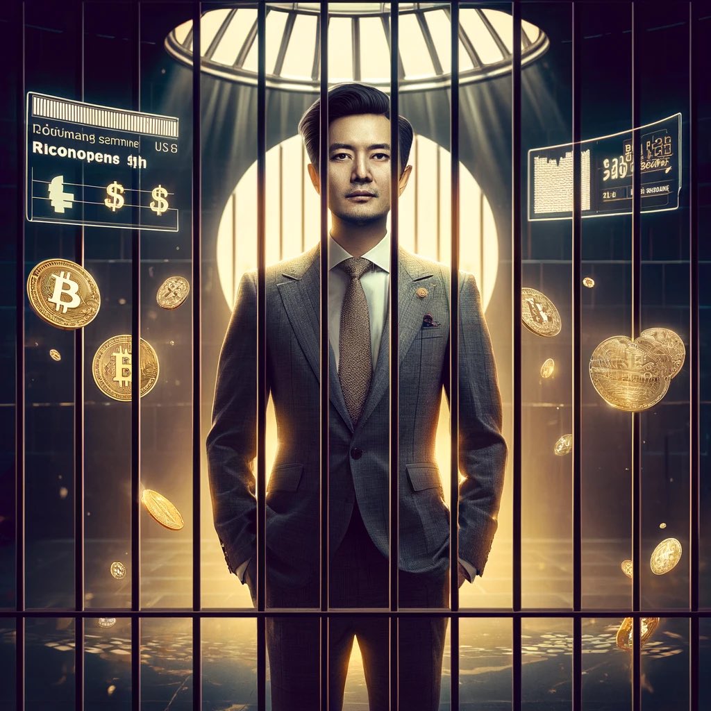 🇺🇸 Changpeng Zhao will become the richest man serving time in a US prison - his stake in Binance and personal fortune is estimated at $43bn. #ChangpengZhao #Binance #CryptoNews #cryptocurrency #LegalDrama #FinanceNews