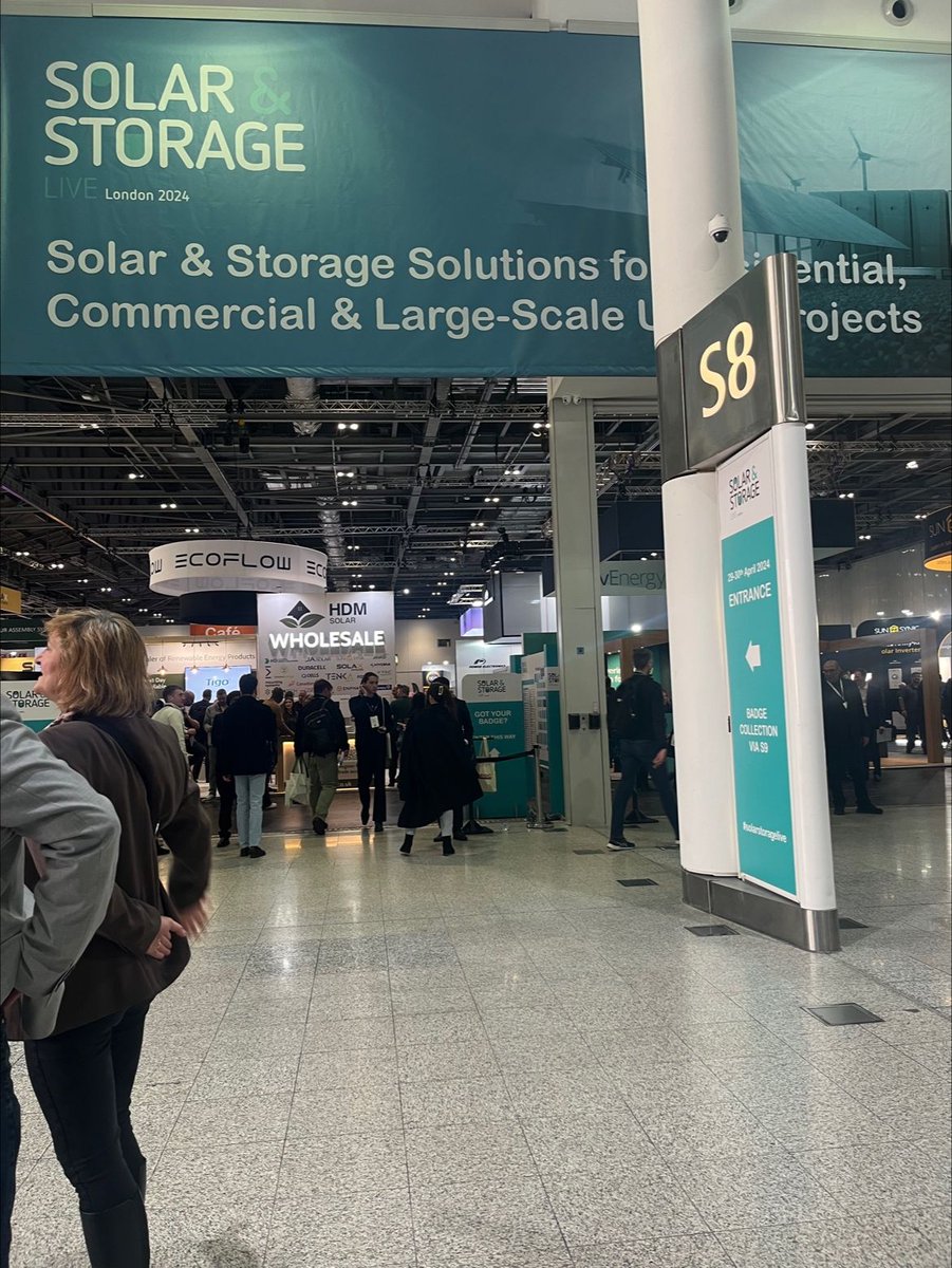 We have had a great few days at @SolarStorageUK,  London.

It was great to meet so many people in the renewables industry and have many insightful talks about the industry and how we can help it reach its full potential.

#SolarStorageLive