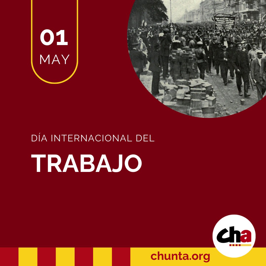 🌄 Buen día, Aragón! 📅 Hoy es Primero de Mayo: Día Internacional de la Clase Trabajadora. Éste es el momento en el que debemos de plantearnos cuál es el modelo de relaciones laborales que queremos en nuestro país.