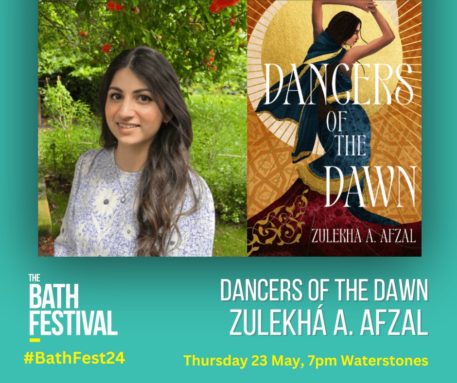 It's Bath Festival month! I'm so excited to be doing my first author event for DANCERS OF THE DAWN at #BathFest24. ☀️✨

Come and say hi to me and @joannanadin on 23 May @waterstonesbath. We'd love to see you there!

bathfestivals.org.uk/the-bath-festi…