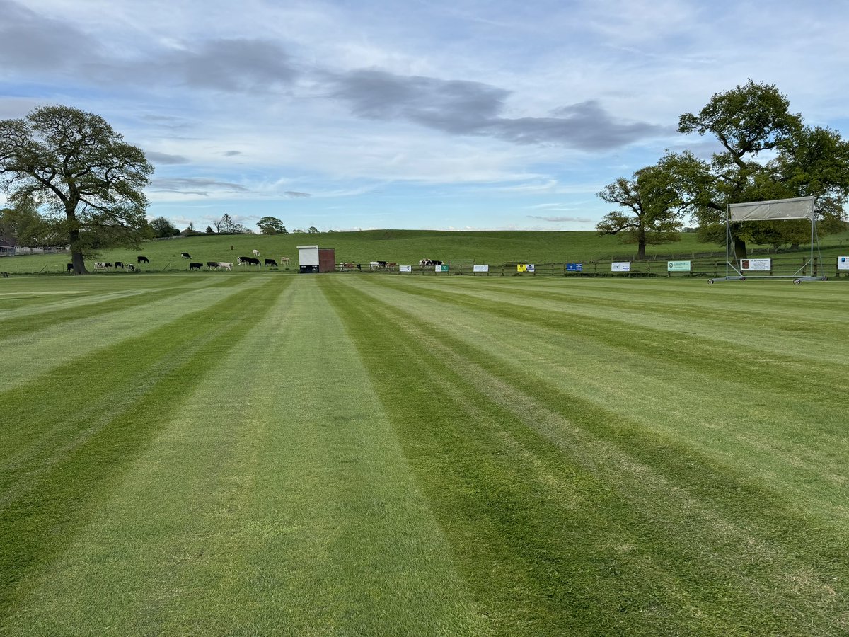 betleycc's tweet photo. Considering we were under water 20 days ago we are finally nearly ready for the season 🏏 https://t.co/dSLlEVx9p5
