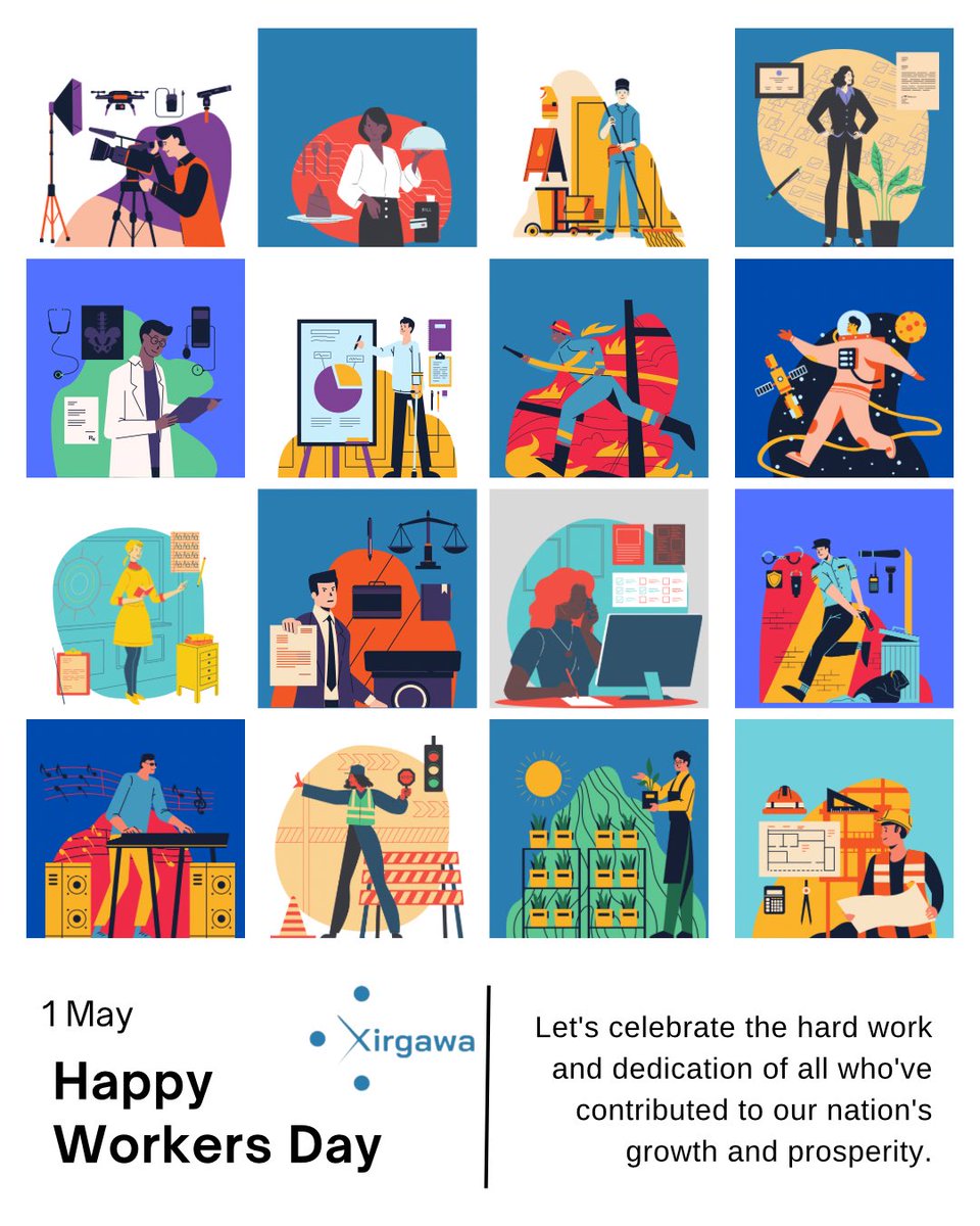 Sponsornextng's tweet photo. Happy Workers’ Day!

Today, we celebrate your efforts, dedication, commitment and smart work to making such we continue to have a productive society.

#kirgawa #blackworkers #happyworkersday🇳🇬 #labourday #happynewmonth #eventplanners #eventorganizer #eventsponsor https://t.co/I21MKryovg