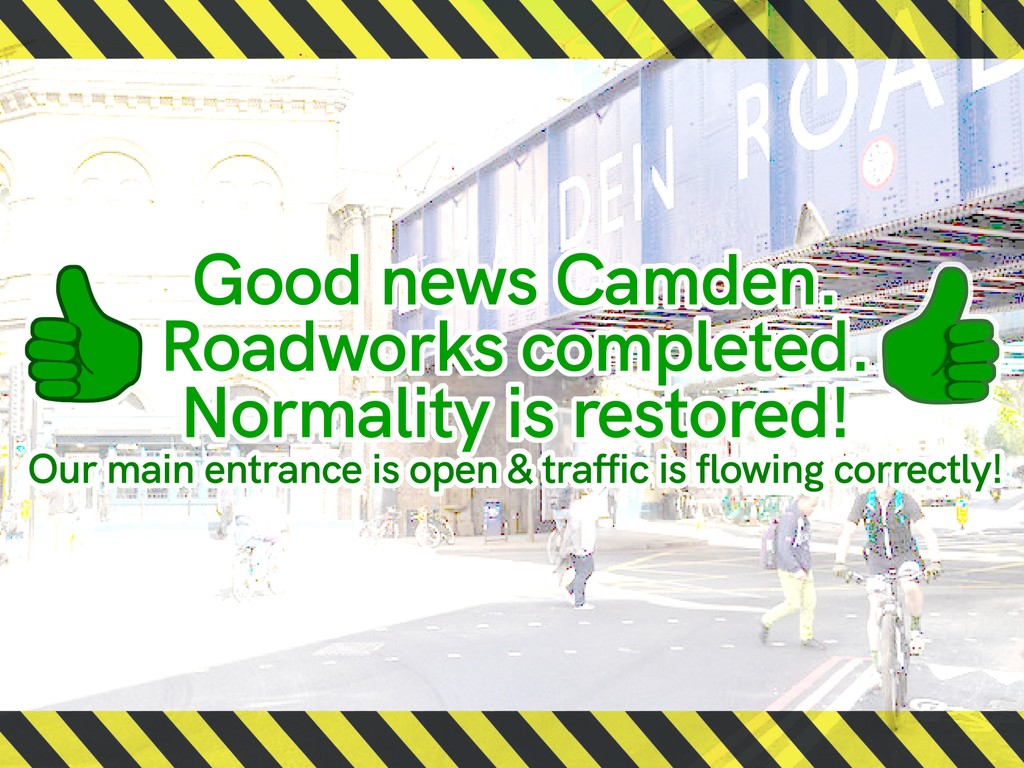 We’re happy to announce the roadworks outside are finished and you can drive to us in the normal way!
#gardencentre #since1983 #socialenterprise #camdentown #northlondongardeners #gardenlovers #house_plant_community #trainingandemploymentopportunities