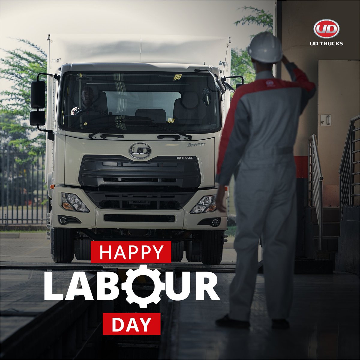 At UD Trucks, we salute the spirit of labor! We're proud to build trucks that empower your hard work. 🚛 🚚 #HappyLaborDay #UDTrucksUganda #BuiltForYou