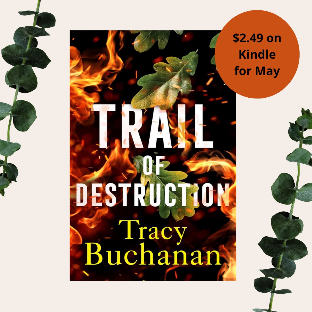 ⭐️US Kindle Deal ⭐️ @TracyBuchanan’s TRAIL OF DESTRUCTION is $2.49 for the whole of May! 🇺🇸 In this chilling tale, a spark of malice ignites into an inferno of violence. Can one woman uncover the truth before it all goes up in flames? Order here: shorturl.at/osXZ9
