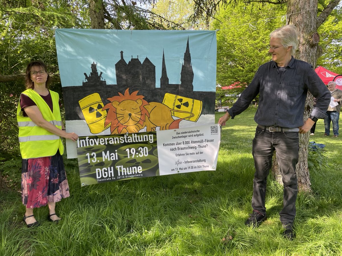 BISS_e_V's tweet photo. Die BISS ist auf dem internationalen Fest des DGB zum 1.Mai im Bürgerpark in Braunschweig. https://t.co/uSSqFSEPMg