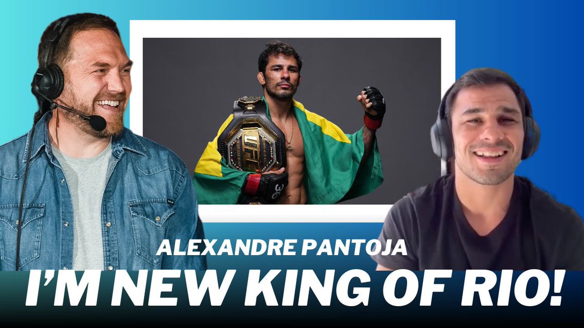 🚨BIG INTERVIEW🚨 It’s #UFC301 fight week so we caught up with the headline act Alexandre Pantoja, who returns home to Rio for the first time in a decade to face Aussie challenger Steve Erceg. WATCH👉🏻 youtu.be/bDm83ewmPzg?si…