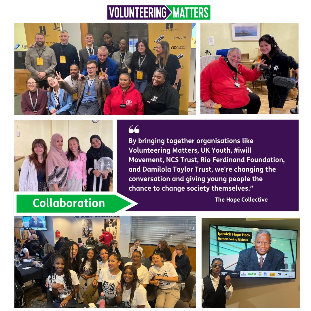 We're excited to celebrate the power of #collaboration in May.🙌 Collaboration invigorates volunteering by bringing together young and old, grassroots organisations with decision-makers, enabling people to create societal change themselves. Get involved bit.ly/3vw91sU