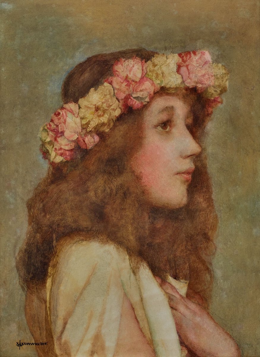 The May Queen by Birmingham artist William John Wainwright, 1890.