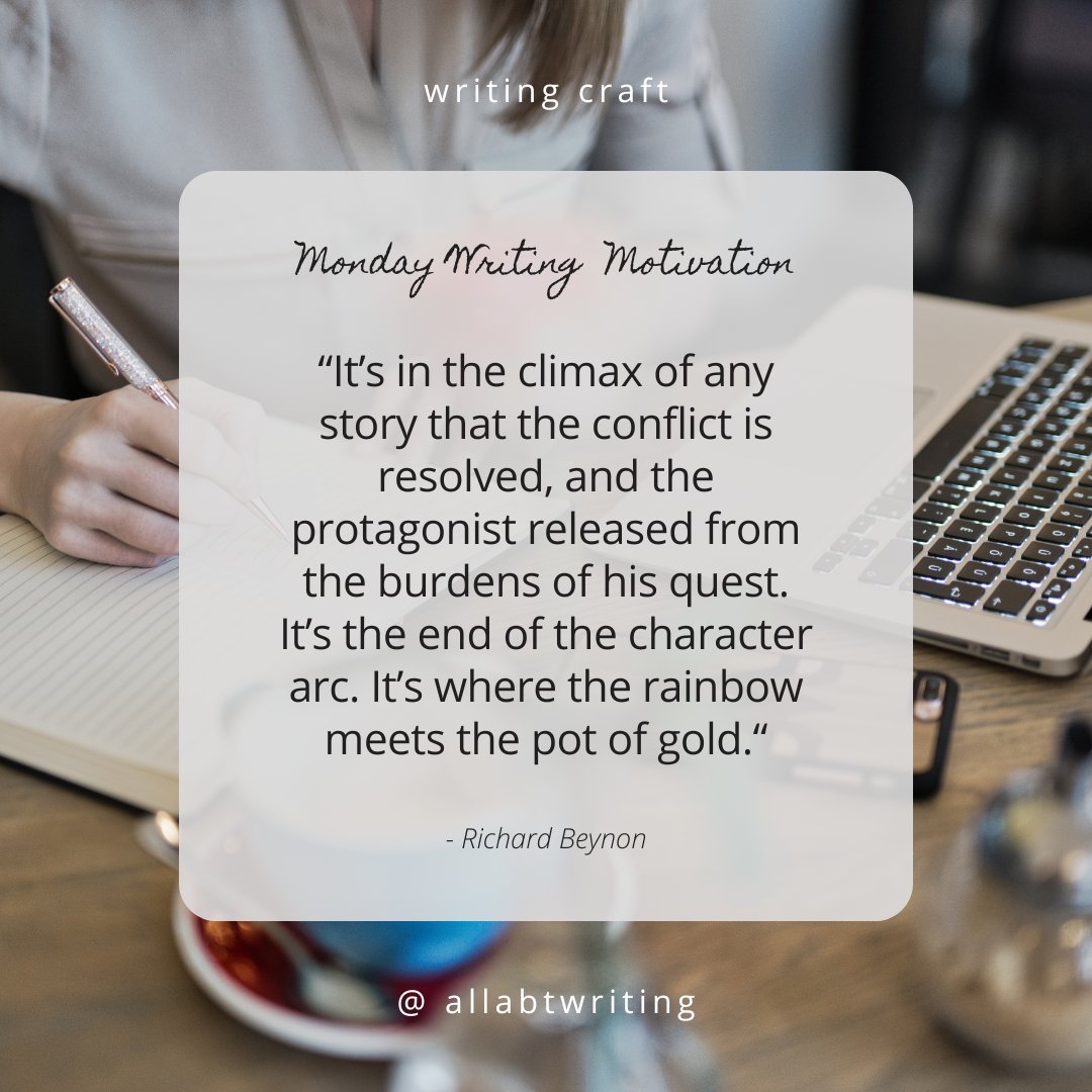 Want to create a compelling story? This week's writing motivation explores how conflict, character, and climax come together in storytelling. allaboutwritingcourses.com/2024/04/29/mon… #storytelling #writingcommunity #authortips #writinginspiration #writingmotivation