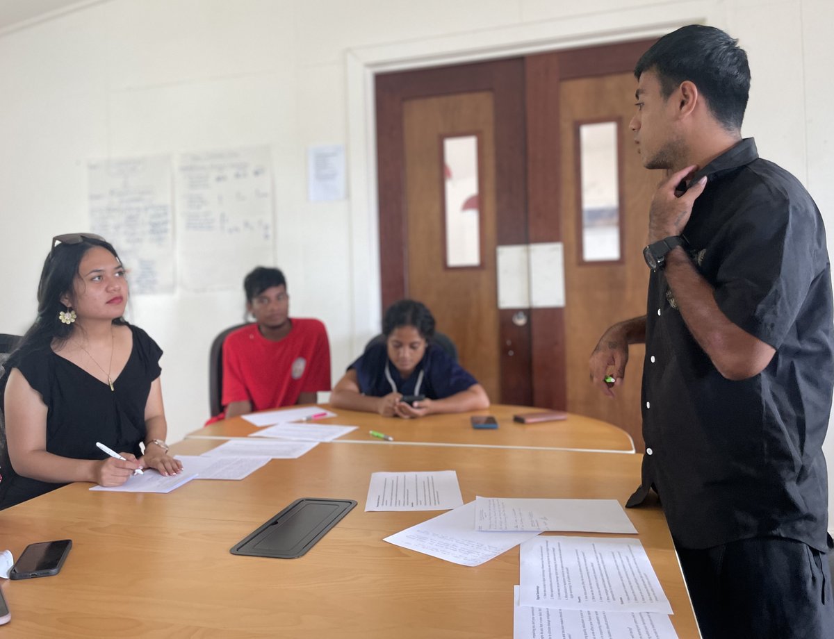 What are the challenges of living in a Small Island State? Children & Youth from Samoa & Kiribati continue to raise their voices on issues that affect them. UNICEF partnered with the govt to host youth consultation sessions ahead of @Sidsyouthaction Summit in May. @UNICEFECA