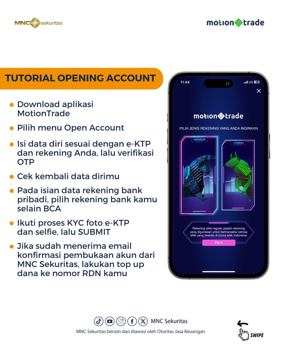 SeputariNews's tweet photo. MASA SIH ?
Buka Akun di aplikasi MotionTrade bisa dapet bonus saldo RDN 25%? Yang bener aja, UNTUNG dong?!?
yuk cek postingan ini atau kamu bisa klik yang ada di bio @mncsekuritas ya!
#MNCSekuritas #InvestWithTheBest #SayaInvestor #YukInvestasiYuk #MotionTrade #RDN #saham https://t.co/2KRi4Kz7LA