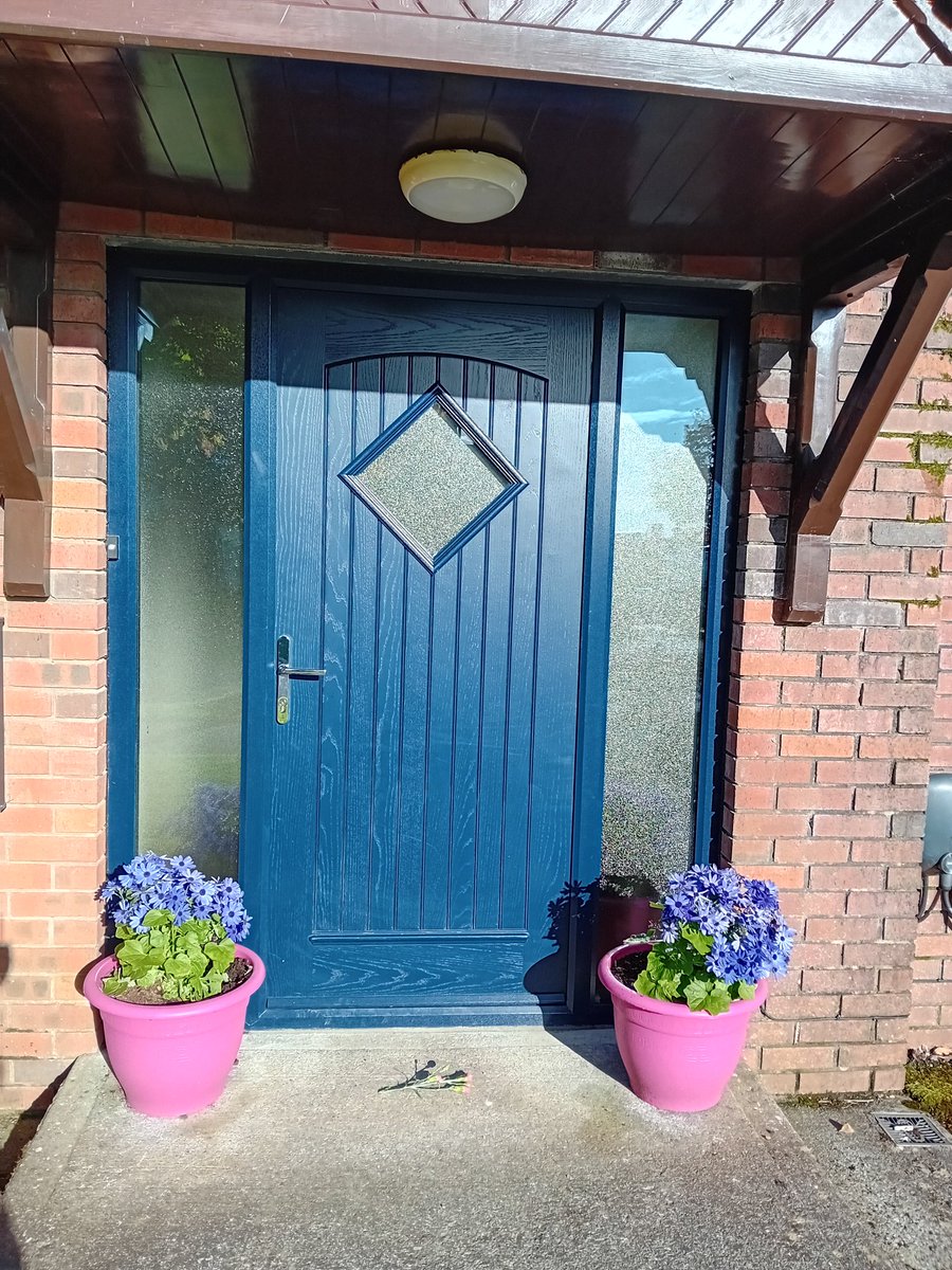 It would not be the home of an Irish Historian if I did not follow an Irish Tradition of placing flowers at the doorstep of my house. This is to offer luck and protection from mystical forces. 
Sásta Bealtaine
#Mullingarhistory #MayDay #irishheritage