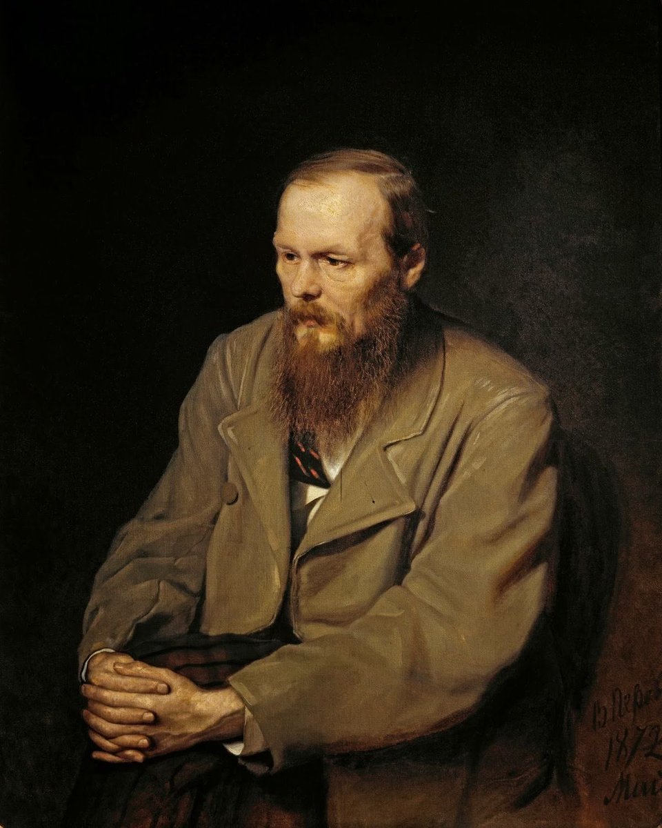 A Dostoevsky thread on navigating hard times..  🧵
