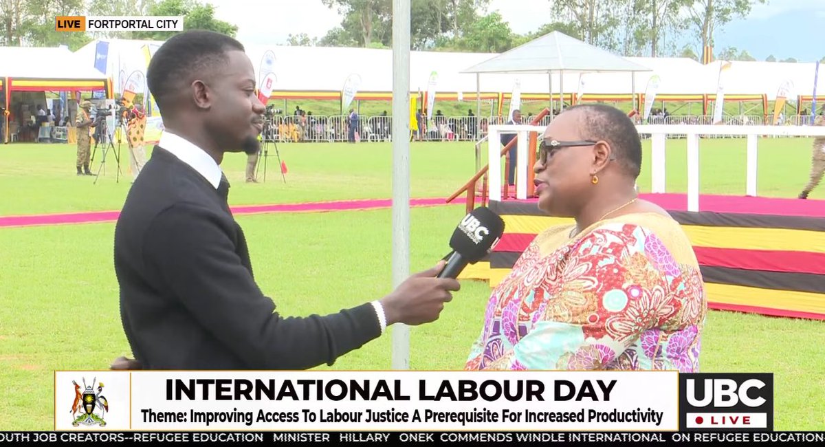 Happening Now: National celebrations of the International Labour Day in Fort Portal. 

watch live ~ youtube.com/live/Fz1nfk-dR…
Tune in! | #UBCUpdates