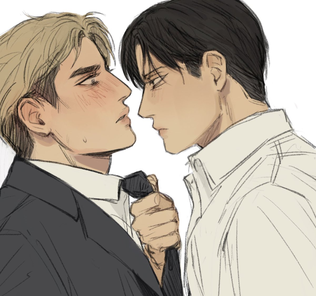 discountnoah's tweet photo. why was my 2021 sussy eruri kinda…….😏 https://t.co/qGNR3s81TN