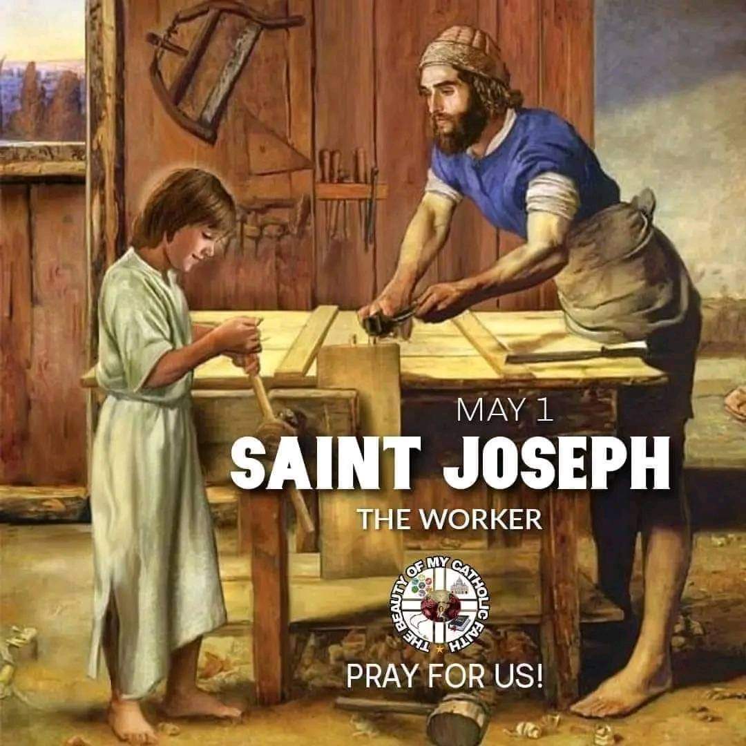 Kennethkkibet's tweet photo. St Joseph Pray For Us 🙏
Happy Feast Day and Labour Day to all the workers of the world... https://t.co/2EtuvIXvmx