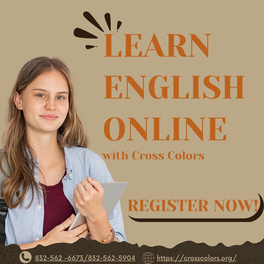 Elevate your English skills with our dynamic course! From beginners to advanced learners, we've got you covered. Join us and unlock your full potential in English!

Register now 👉crosscolors.org

#english #englishcourse #englisglanguage #englishlearning #englishclass