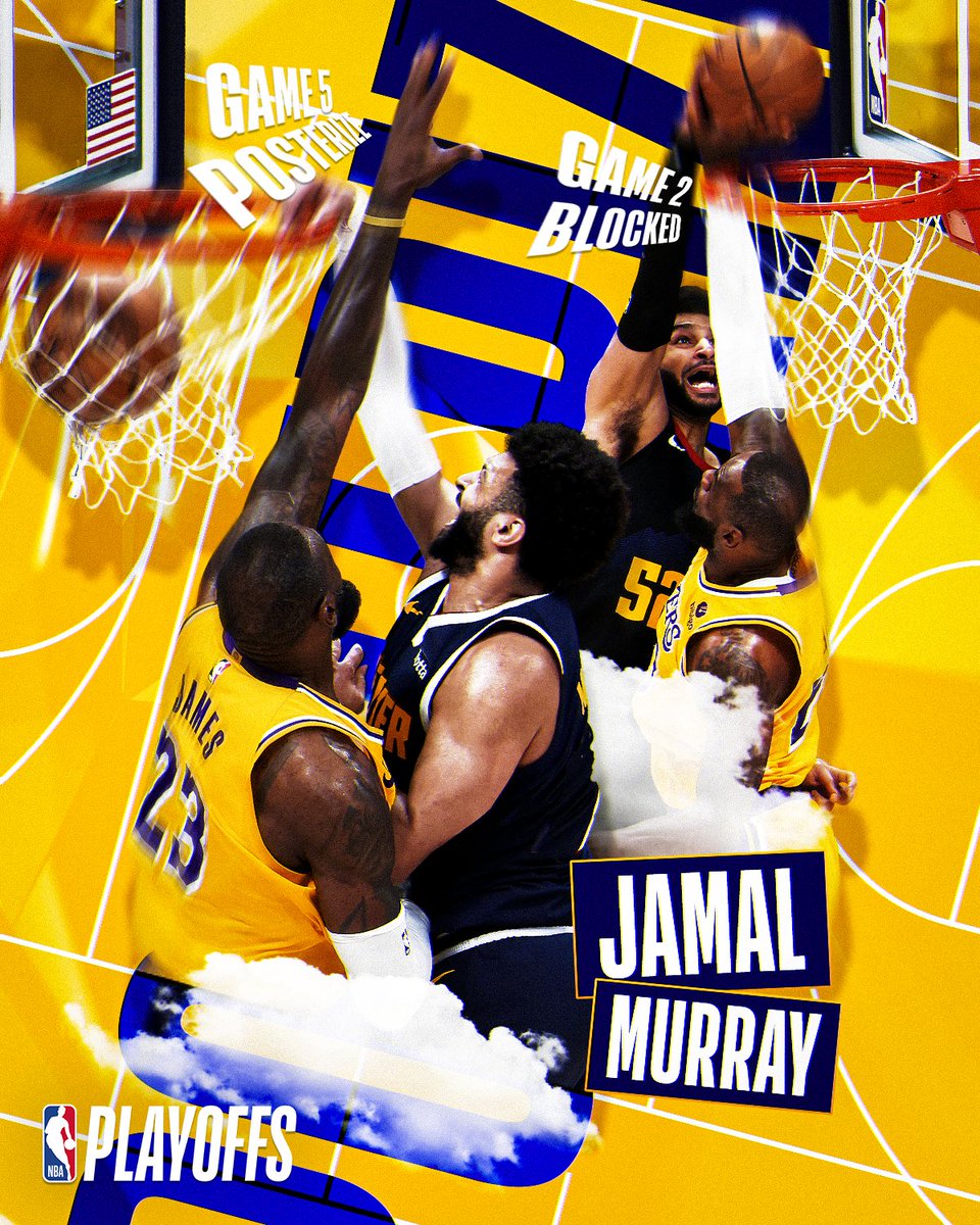 Games 2 and 5 were memorable for Jamal Murray not just because of his game-winners 😤 

#RepublikaNgNBA #MileHighBasketball