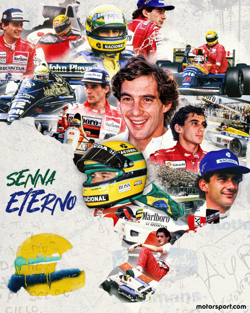 Today we remember Ayrton Senna ❤️ 

The triple F1 world champion who lost his life 30 years ago today 🇧🇷