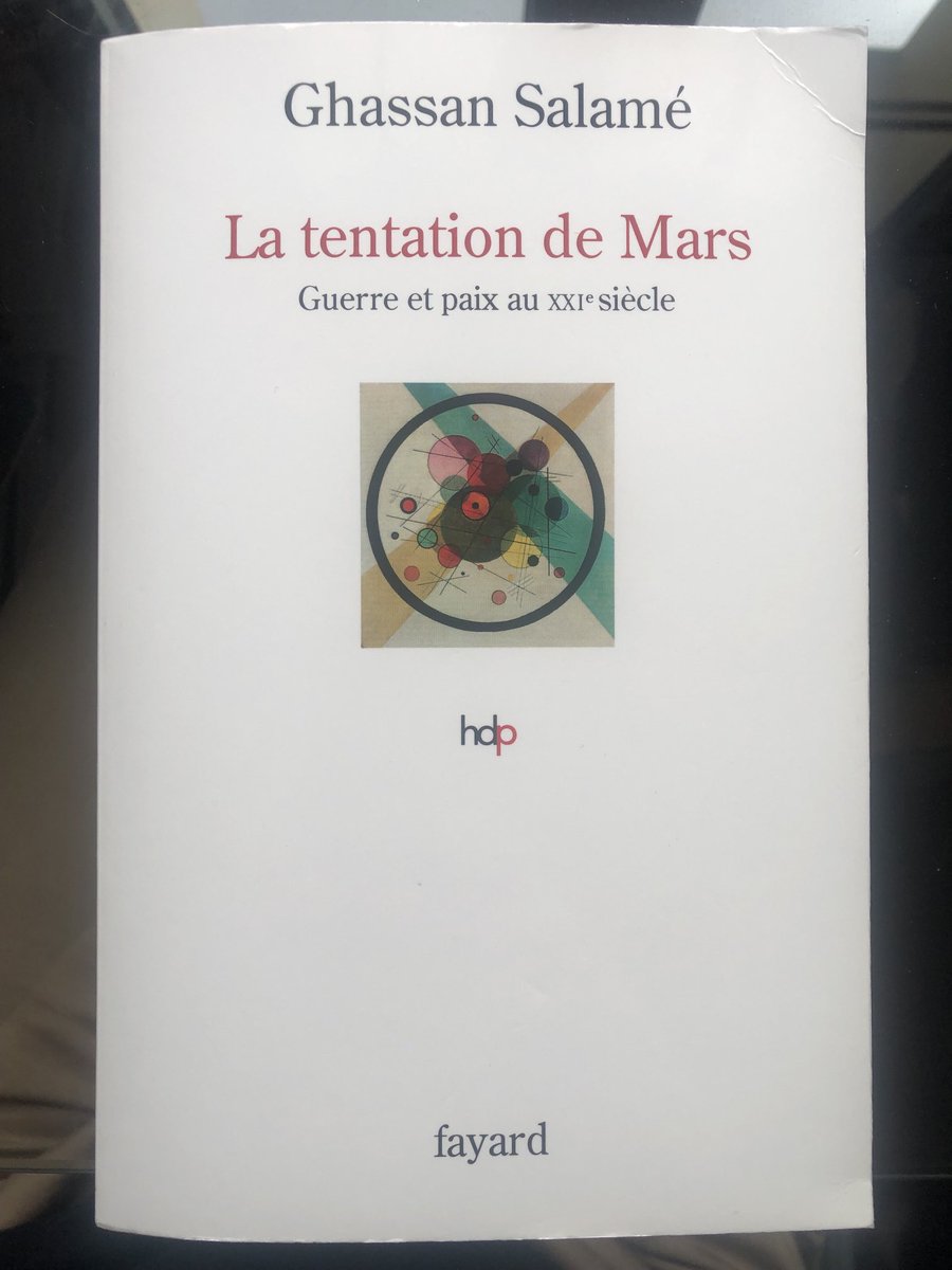 Après un vaste tour d’horizon en 6 parties (démocratie, commerce, technologie, culture, force et nucléaire), Ghassan Salamé (⁦@EditionsFayard⁩, 2024) conclut sur la « scission grandissante entre économie et sécurité » ⁦@SebastienJean_⁩