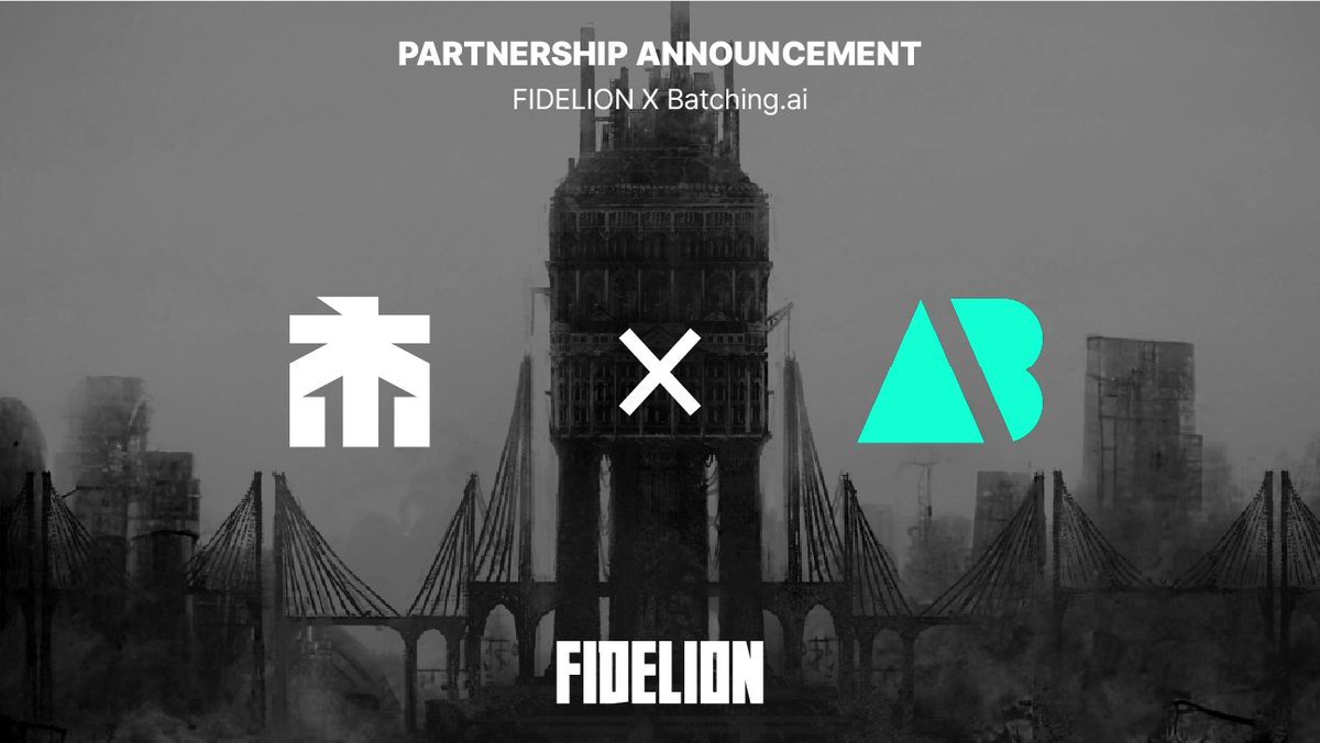 Fidelion \191\ (@fidelionnft) on Twitter photo Fidelion 🤝 <a href="/BatchingAI/">Batching.ai</a>
Batching.AI connects NFTs with AI and takes it multi-chain!
Event with fun prizes live on Discord — good luck! Fidelion 🤝 <a href="/BatchingAI/">Batching.ai</a>
Batching.AI connects NFTs with AI and takes it multi-chain!
Event with fun prizes live on Discord — good luck!